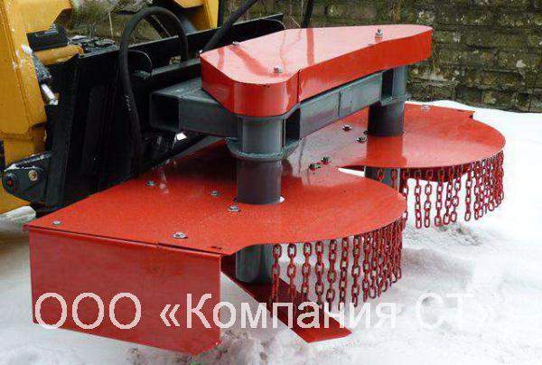Косилка-кусторез для минипогрузчика