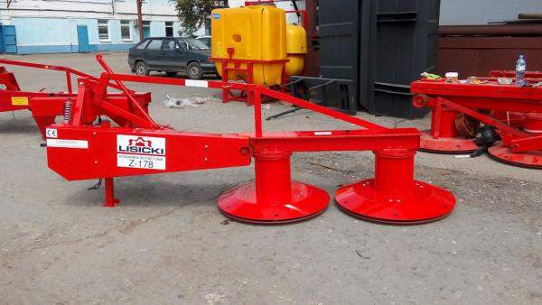 Косилка роторная 2х Дисковая усиленная Lisicki z178