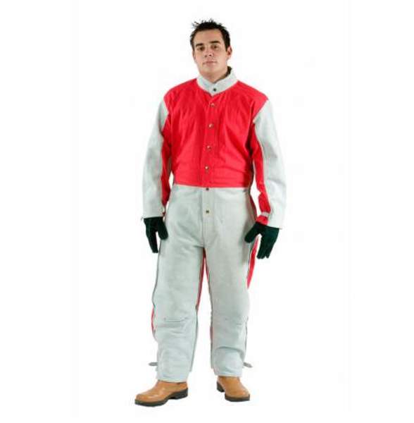 Костюм пескоструйщика защитный с перчатками