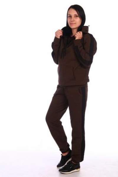 Костюм женский Спортивный Леона шоколад