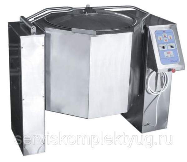 Котел пищеварочный КПЭМ-60 О опрокидываемый с автоматическим приводом