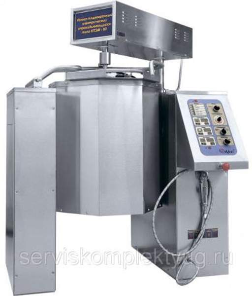 Котел пищеварочный КПЭМ-60 ОМ опрокидываемый с миксером, Россия