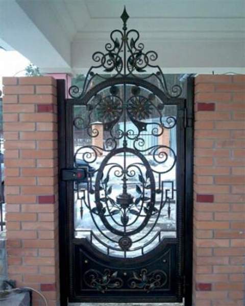 Кованая калитка 01