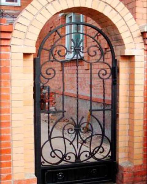 Кованая калитка 02