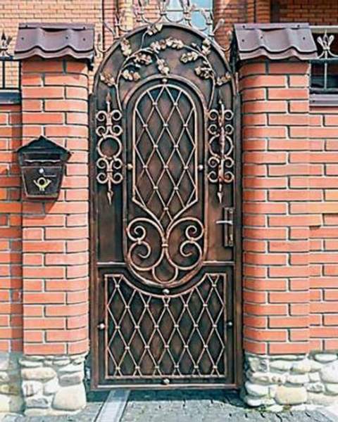 Кованая калитка 03