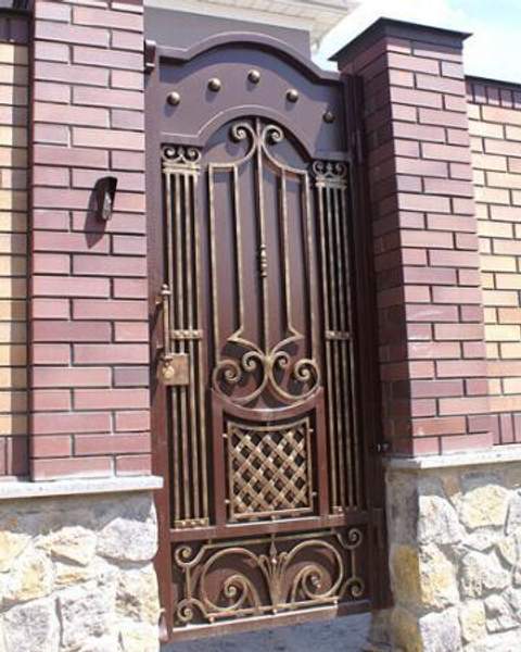 Кованая калитка 12