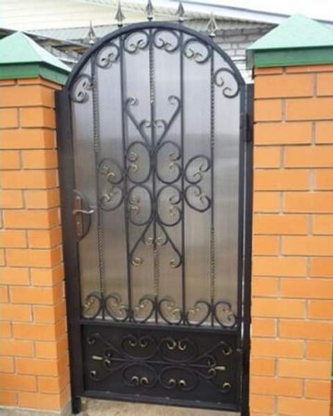 Кованая калитка 17