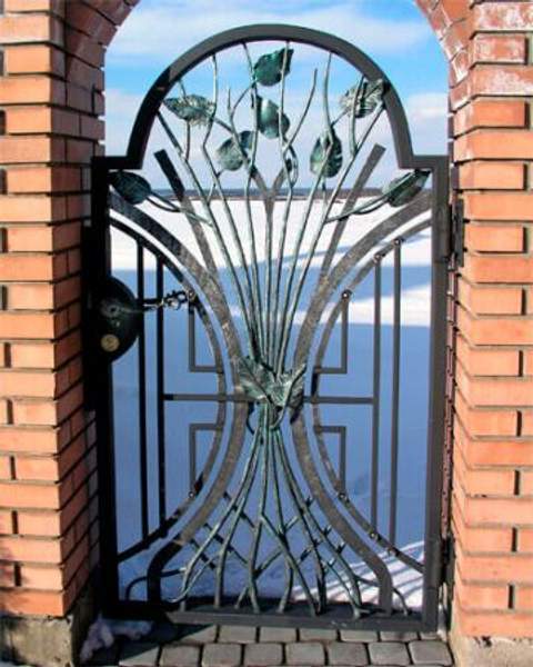 Кованая калитка 18