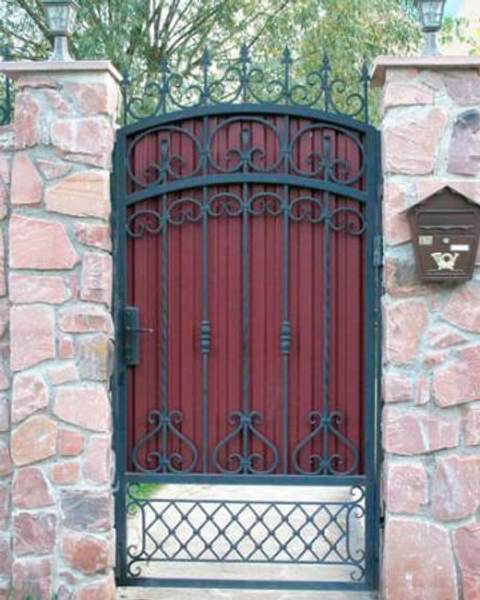 Кованая калитка 19