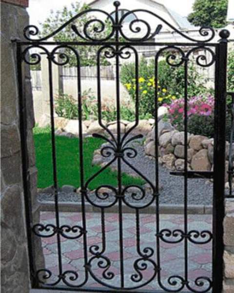 Кованая калитка 20