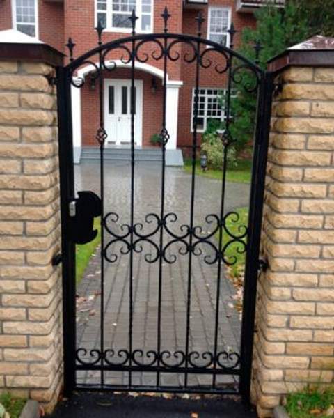 Кованая калитка 22