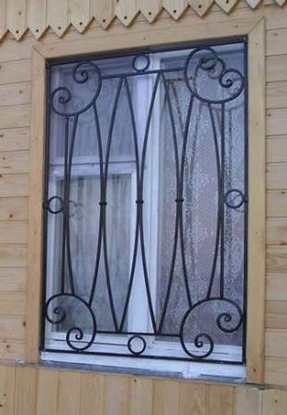 Кованая решетка 013