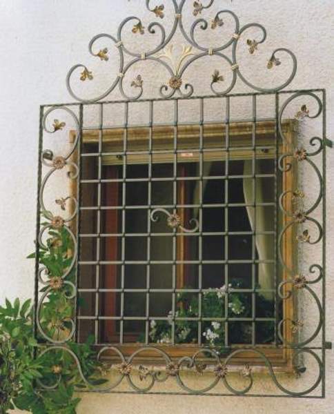 Кованая решетка 019