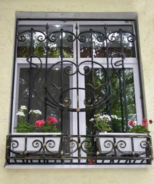 Кованая решетка 025