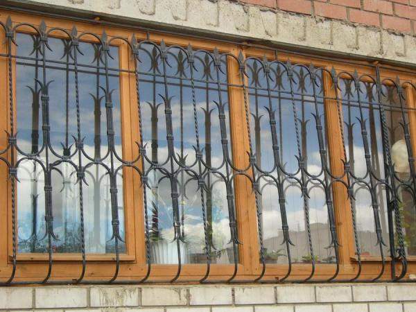 Кованая решетка 026