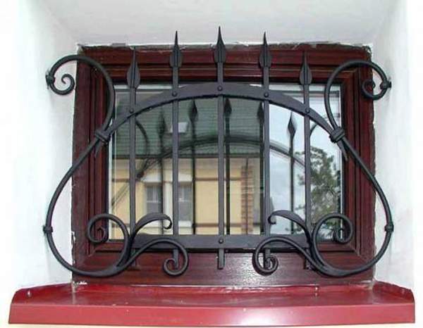 Кованая решетка 030