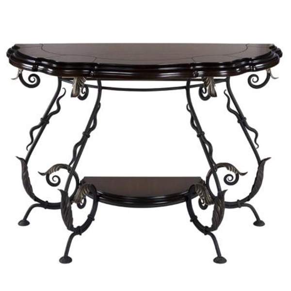 Кованый стол консоль Аделаида-2