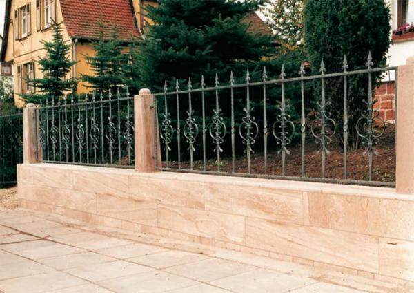 Кованый забор 15