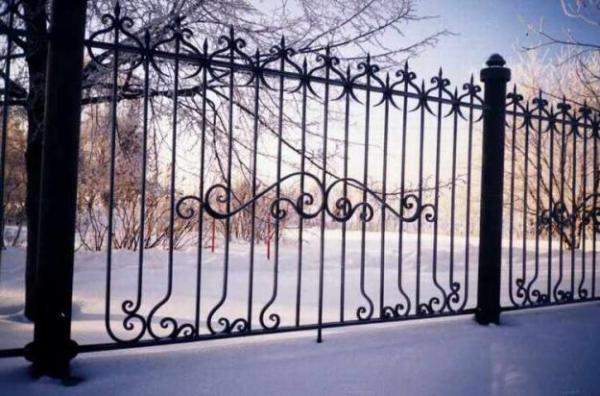 Кованый забор 18
