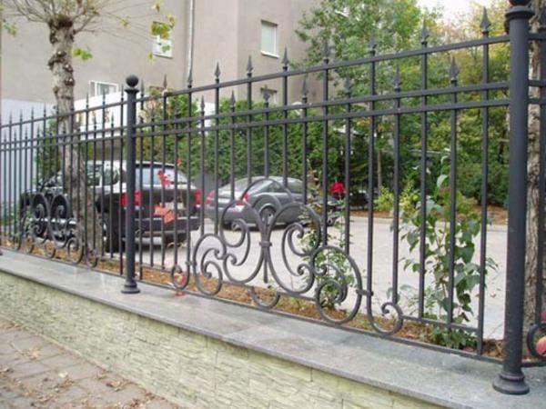 Кованый забор 20