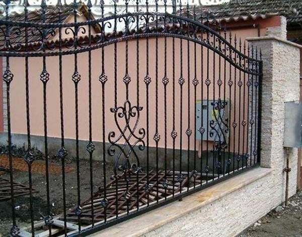 Кованый забор 21