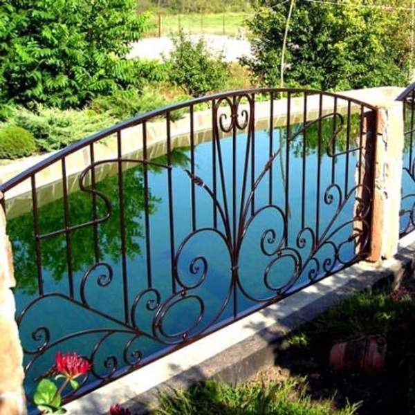 Кованый забор 24