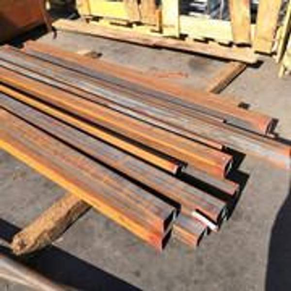 Кованый забор из профильной трубы