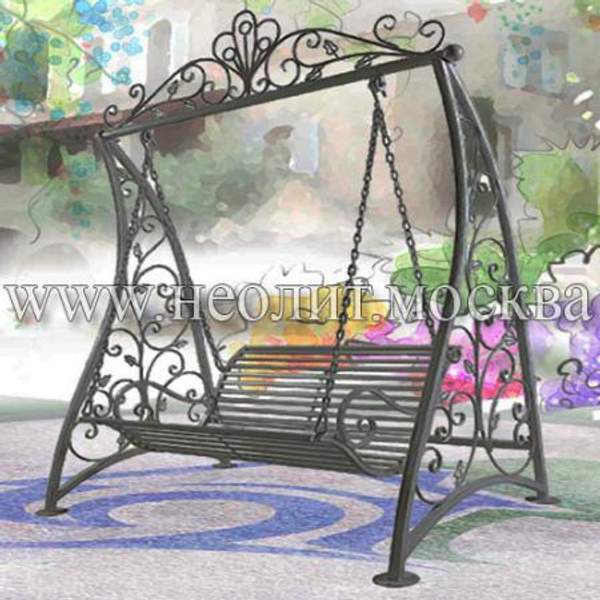 Кованные качели СКК-014