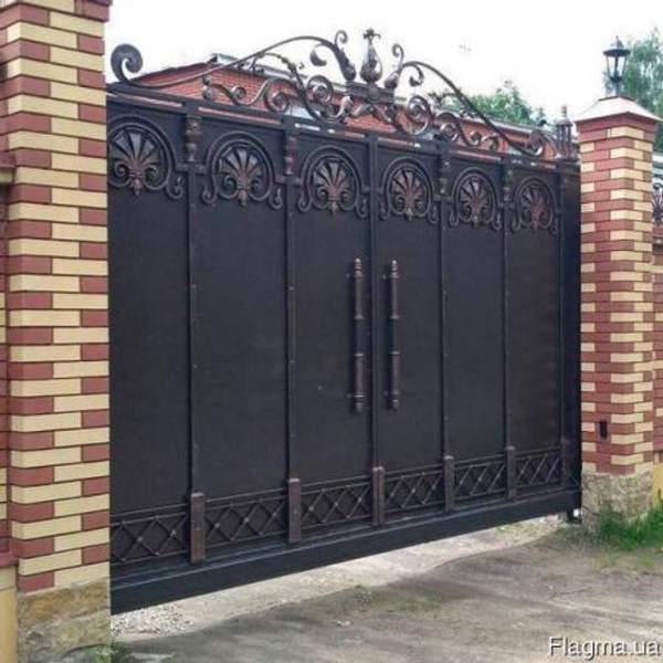 Кованные ворота, заборы и ограждения, лестничные ограждения