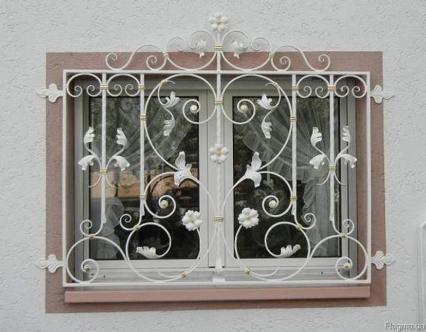 Кованые оконные решетки в Кривом Роге