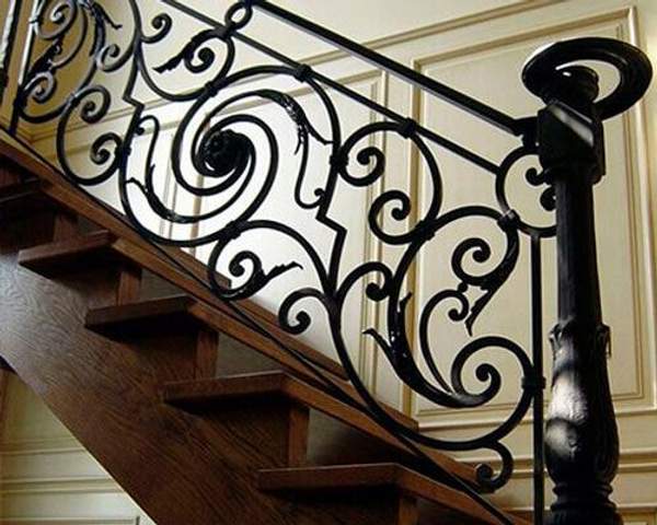 Кованые перила 003