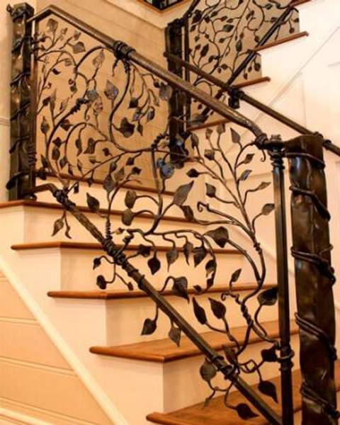Кованые перила 004
