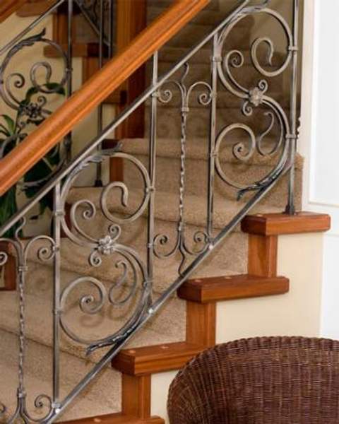 Кованые перила 006