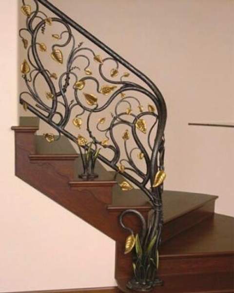 Кованые перила 007