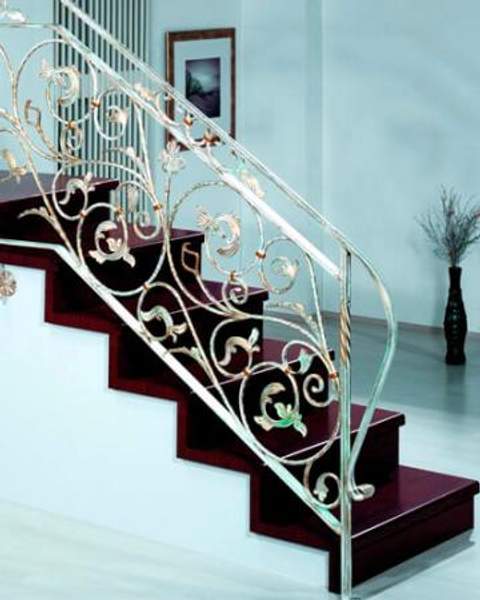 Кованые перила 010