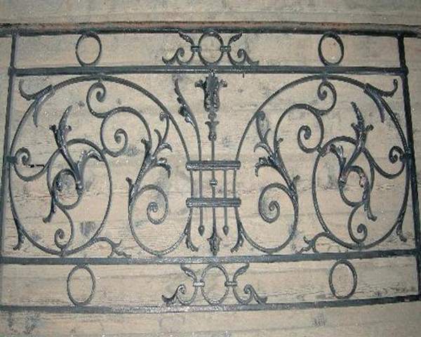 Кованые перила 011