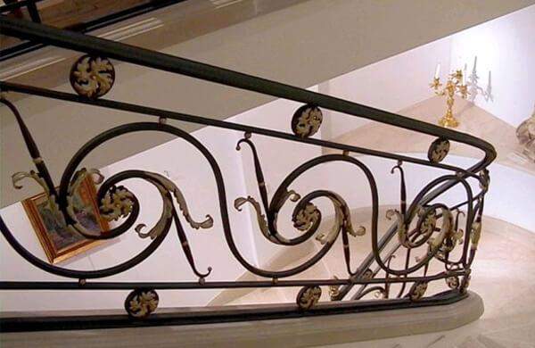 Кованые перила 013