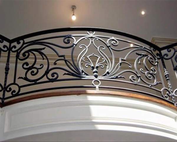 Кованые перила 014