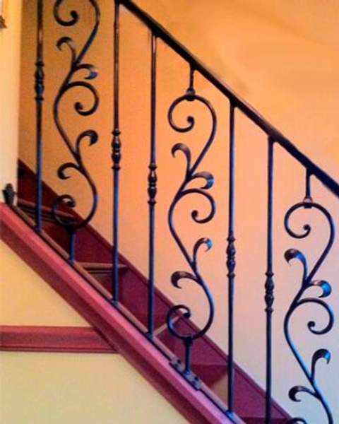 Кованые перила 015
