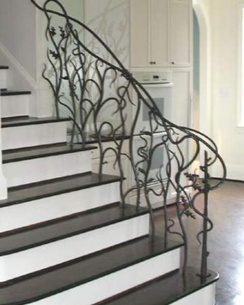 Кованые перила 016