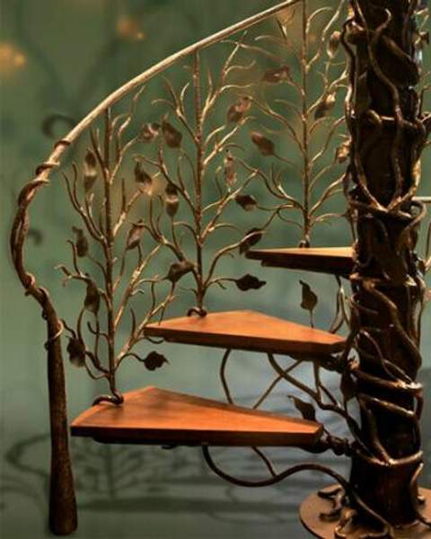 Кованые перила 020