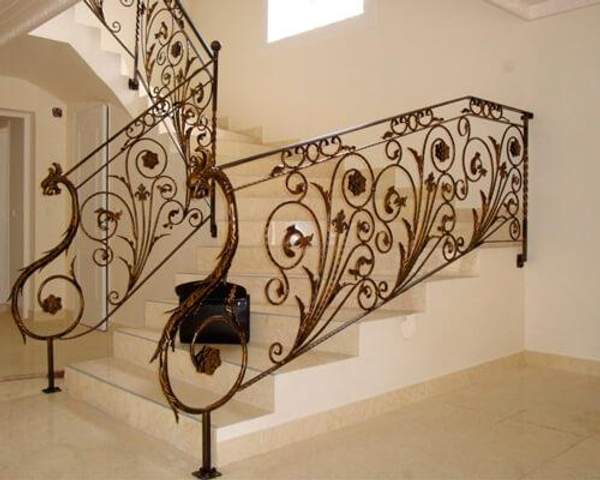 Кованые перила 026
