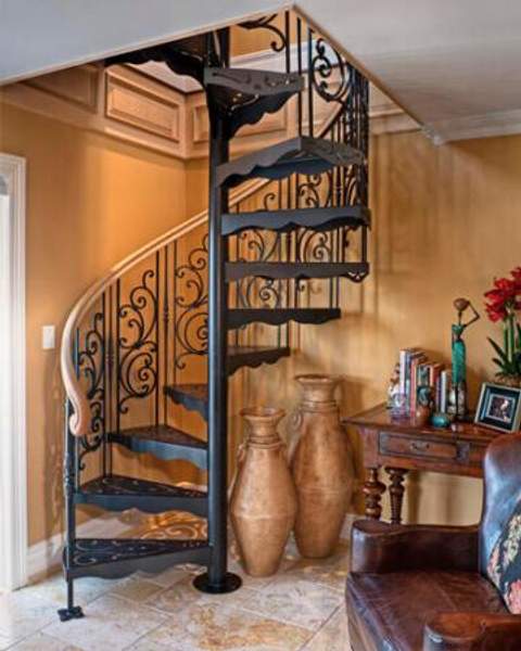 Кованые перила 027