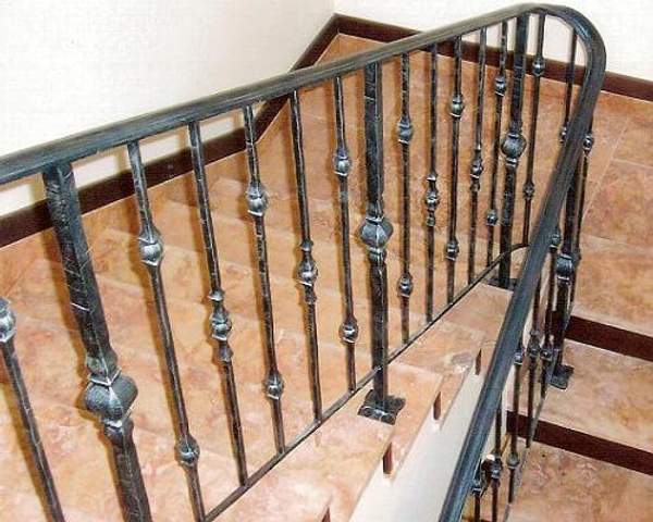 Кованые перила 030