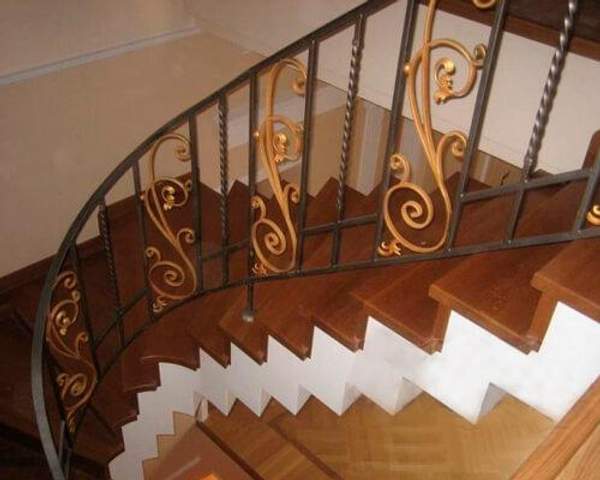 Кованые перила 032