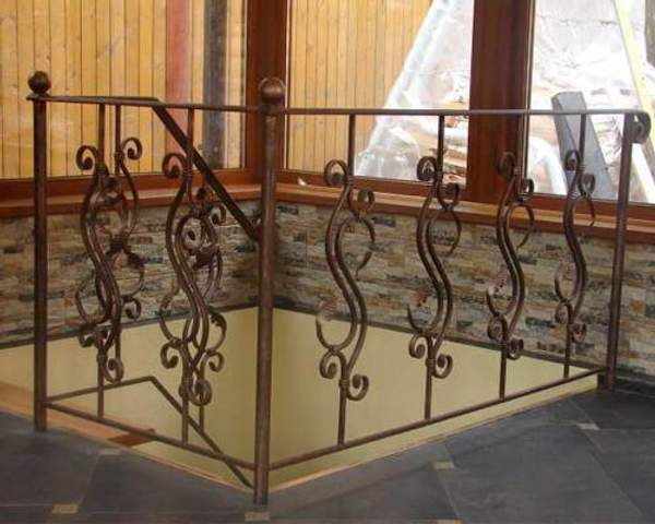 Кованые перила 033