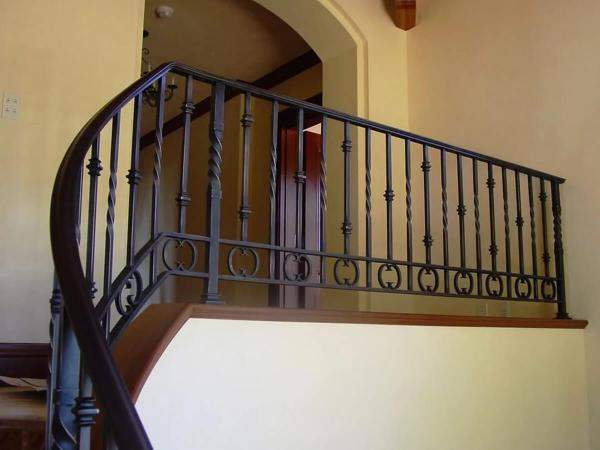 Кованые перила 034