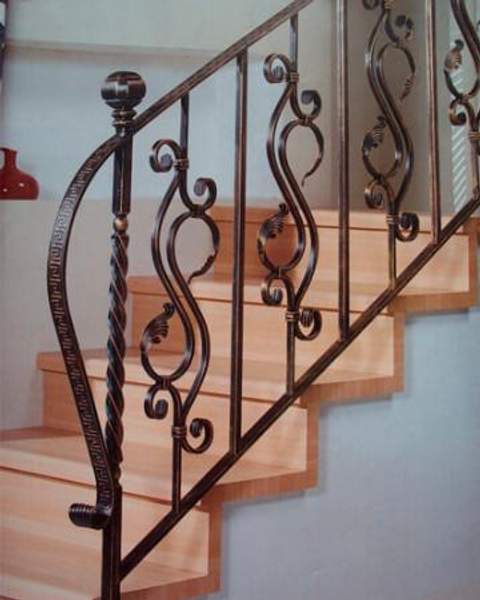Кованые перила 036