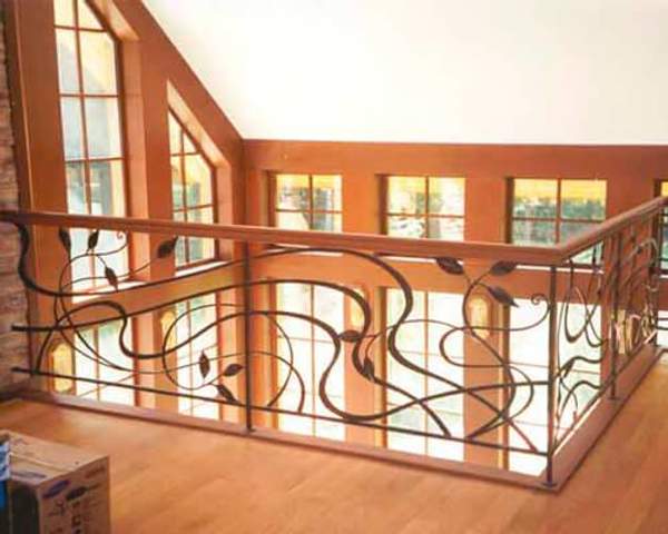 Кованые перила 040