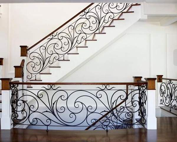 Кованые перила 041